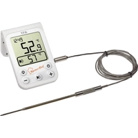TFA Dostmann 14.1510.02 Grill-Thermometer Überwachung der Kerntemperatur, Kabelsensor Braten, Grillgut, Niedergaren TFA Dostmann 14.1510.02 Grill-Thermometer Überwachung der Kerntemperatur, Kabelsensor Braten, Grillgut, Niedergaren