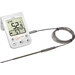 TFA Dostmann 14.1510.02 Grill-Thermometer Überwachung der Kerntemperatur, Kabelsensor Braten, Grillgut, Niedergaren TFA Dostmann 14.1510.02 Grill-Thermometer Überwachung der Kerntemperatur, Kabelsensor Braten, Grillgut, Niedergaren