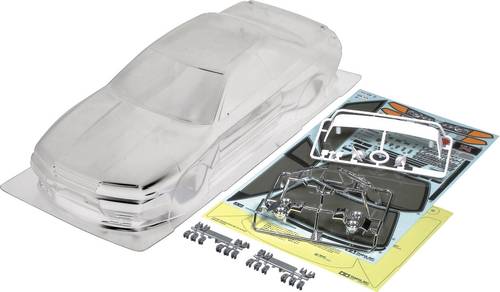 51365 1:10 Karosserie Nissan Skyline R32 190mm Unlackiert, nicht ausgeschnitten