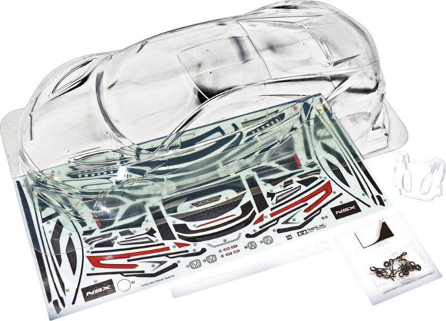 Tamiya 51586 1:10 Karosserie Honda NSX / Acura NSX 193mm Unlackiert, nicht ausgeschnitten