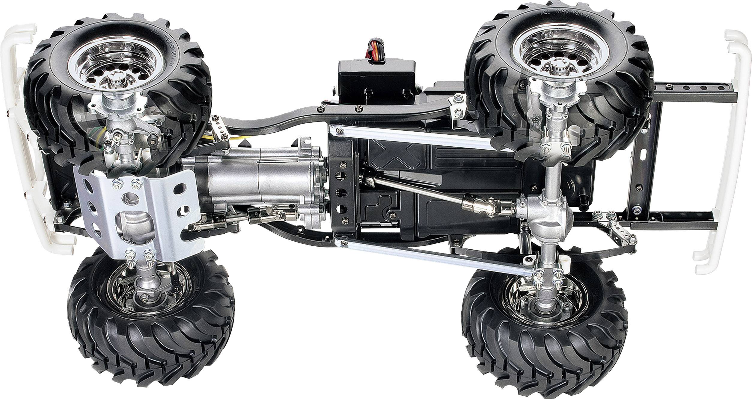 Tamiya Toyota 4x4 PickUp Bruiser Brushed 1:10 RC Modellauto Elektro Monstertruck Allradantrieb (4WD) Bausatz