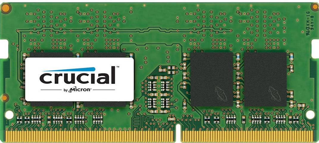 Crucial CT8G4SFS824A Laptop-Arbeitsspeicher Modul DDR4 8 GB 1 x 8 GB Non-ECC 2400 MHz 260pin SO-DIMM CL 17-17-17 CT8G4SFS824A