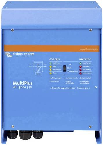 Victron Energy Netzwechselrichter MultiPlus C 24/5000/120-100 5000W 24 V/DC - 230 V/AC integrierter Laderegler