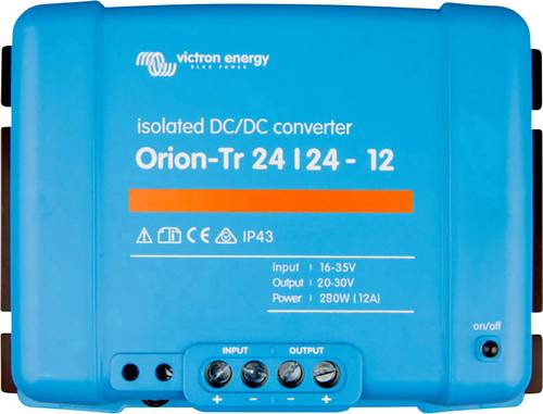 Victron Energy Orion-Tr 24/24-12A DC/DC-Wandler 24 V/DC - 24 V/DC/12A 280W