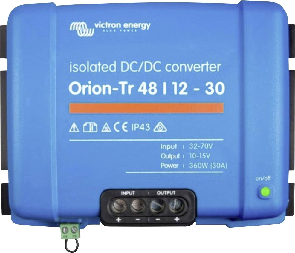 Victron Energy Orion-Tr 48/12-30A DC/DC-Wandler 48 V/DC - 12 V/DC/40A 430W