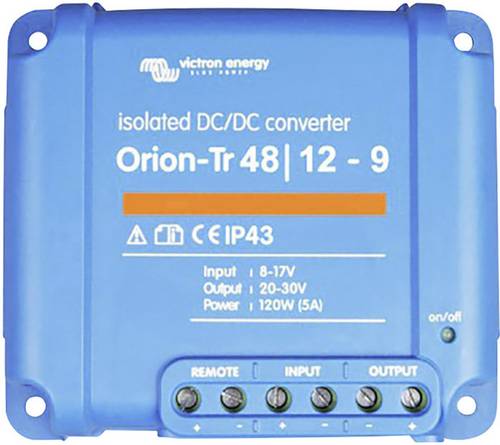Victron Energy Orion-Tr 48/12-9A DC/DC-Wandler 48 V/DC - 12 V/DC/12.5 A 120 W
