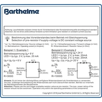 Barthelme LED-Sortiment Warmweiß Rund 3 mm 9000 mcd 25 ° 20 mA 3 V Barthelme LED-Sortiment Warmweiß Rund 3 mm 9000 mcd 25 ° 20 mA 3 V