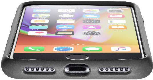 Cellularline Cellularline Silikon Case SENSATION für iPhone 6/7/8/SE, Black