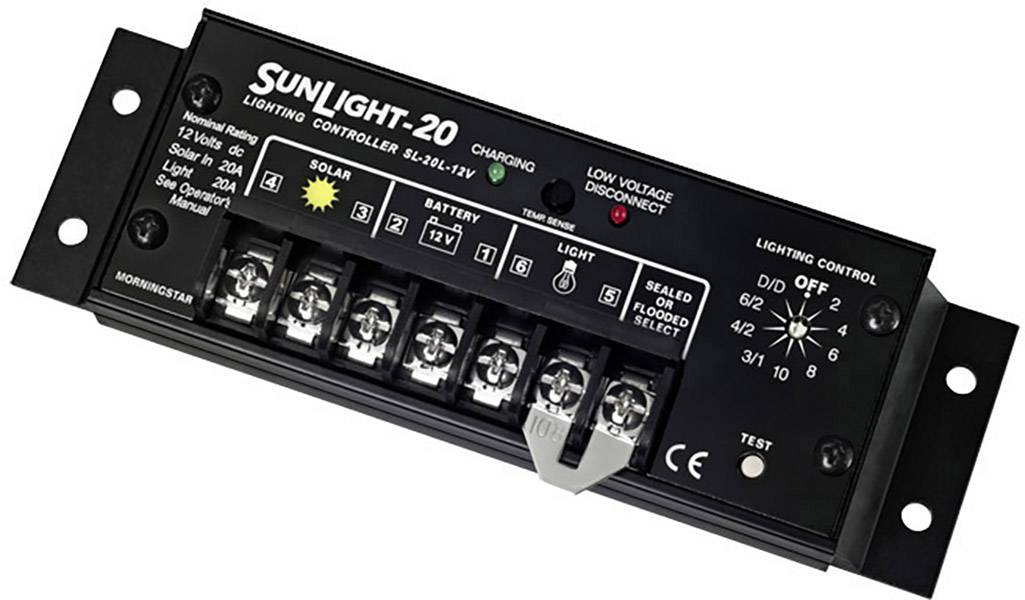 Morningstar SunLight SL-10L 12V Laderegler PWM 12V 10A