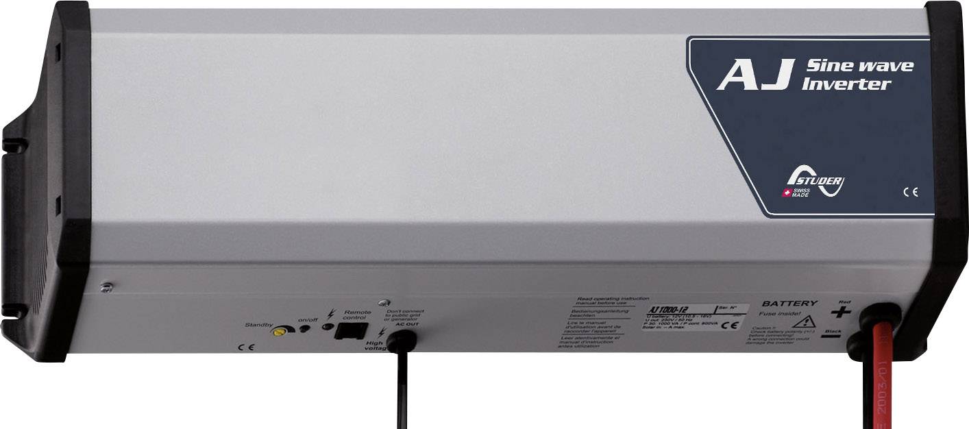 Studer Netzwechselrichter AJ 1000-12 1000W 12 V/DC - 230 V/AC