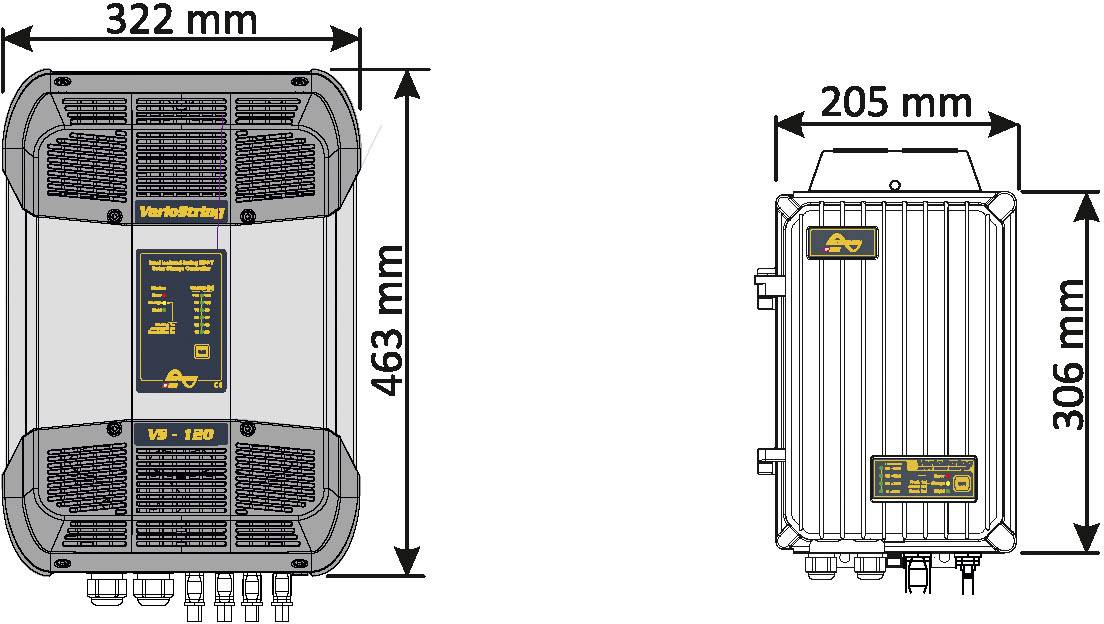 Studer VarioString VS-70 Laderegler MPPT 48V 70A