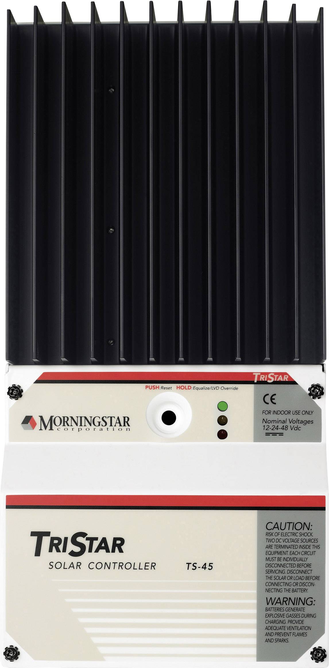 Morningstar TS-45 Laderegler PWM 12 V, 24 V, 36 V, 48V 45A