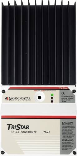 Morningstar TS-60 Laderegler PWM 12 V, 24 V, 36 V, 48V 60A