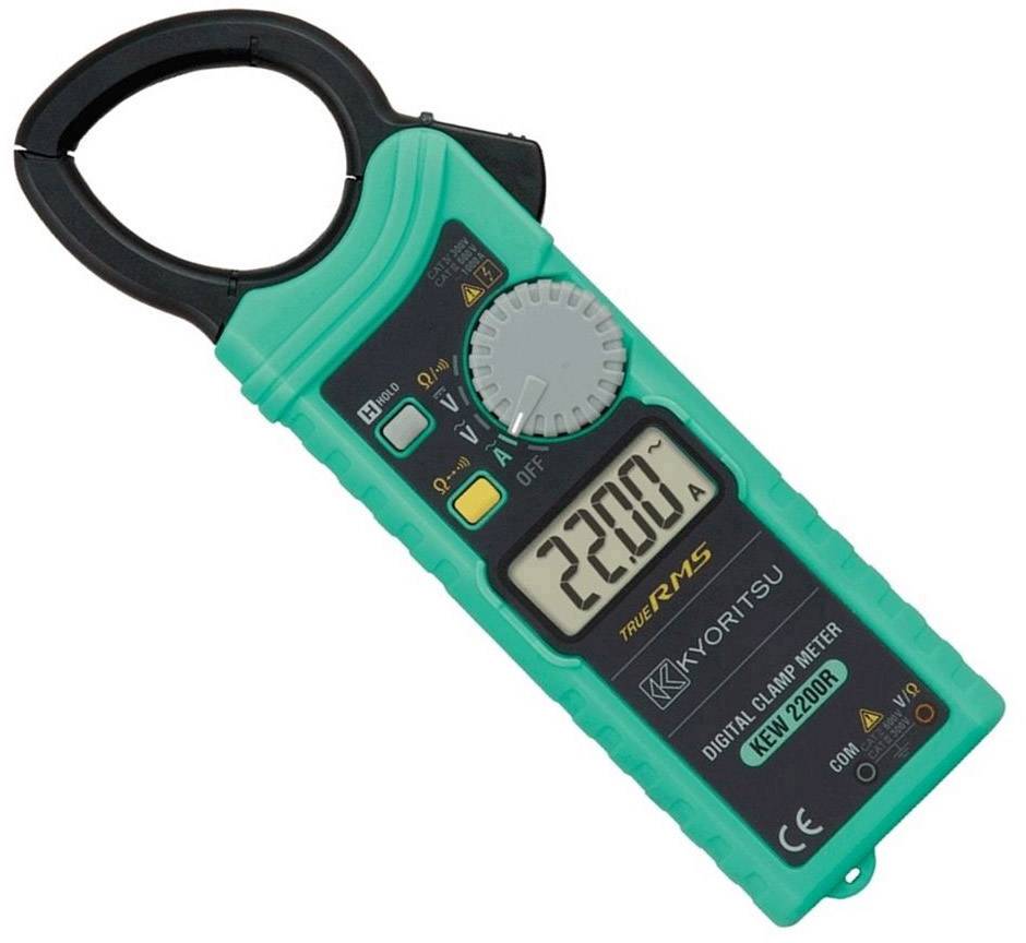 Kyoritsu KEW-2200R Stromzange digital CAT III 600 V, CAT IV 300 V