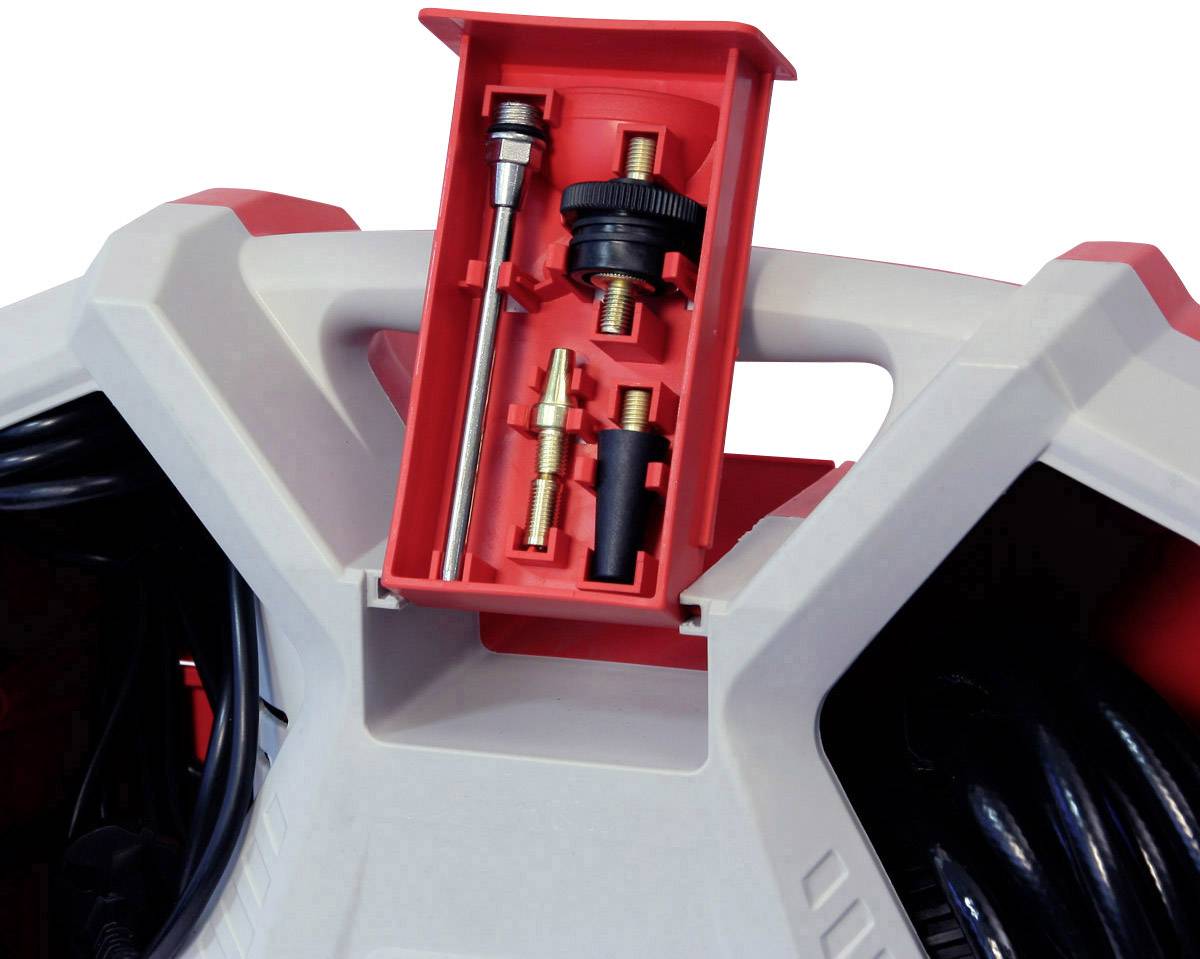 Dino KRAFTPAKET 136310 Kompressor KRAFTPAKET 8 bar Analoges Manometer, Kabelfach/-aufnahme