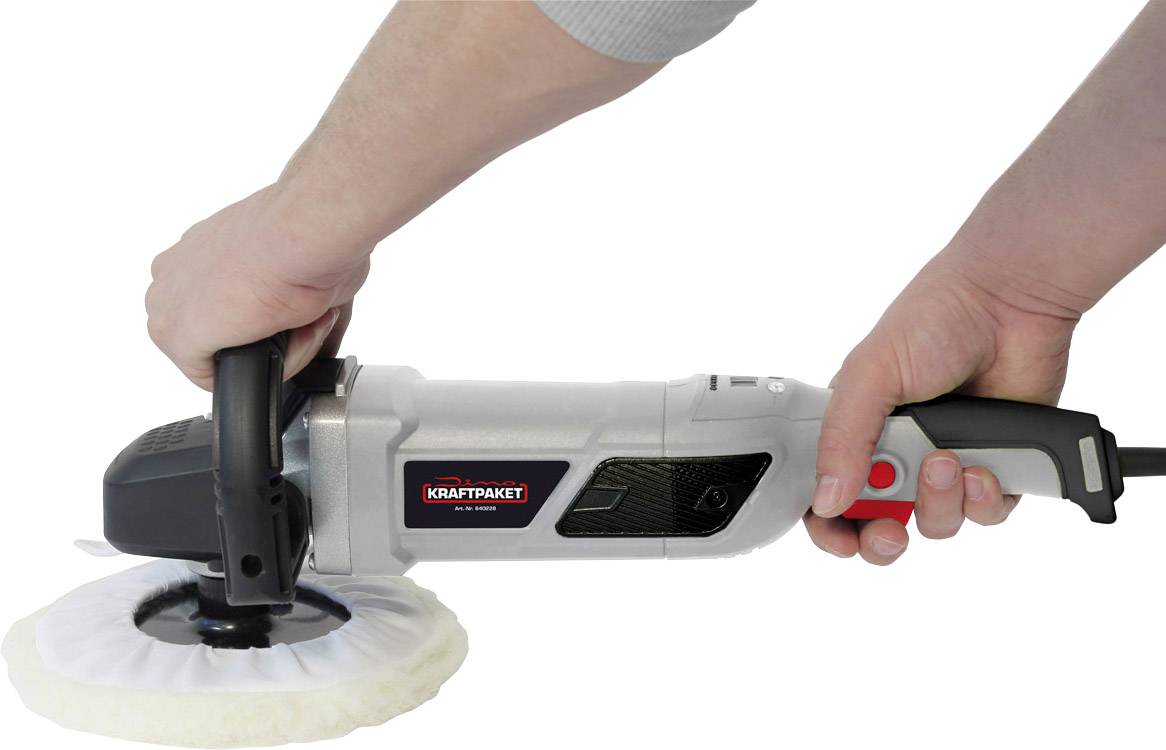 Dino KRAFTPAKET Rotation 640228 Rotationspoliermaschine 230V 1500W 400 - 3000 U/min 150mm
