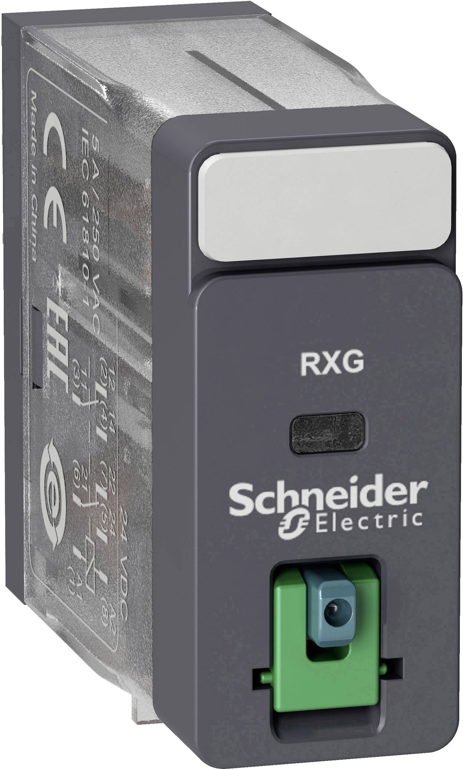 Schneider Electric RXG21BD Steckrelais 24 V/DC, 24 V/AC 5A 2 Wechsler 1St.