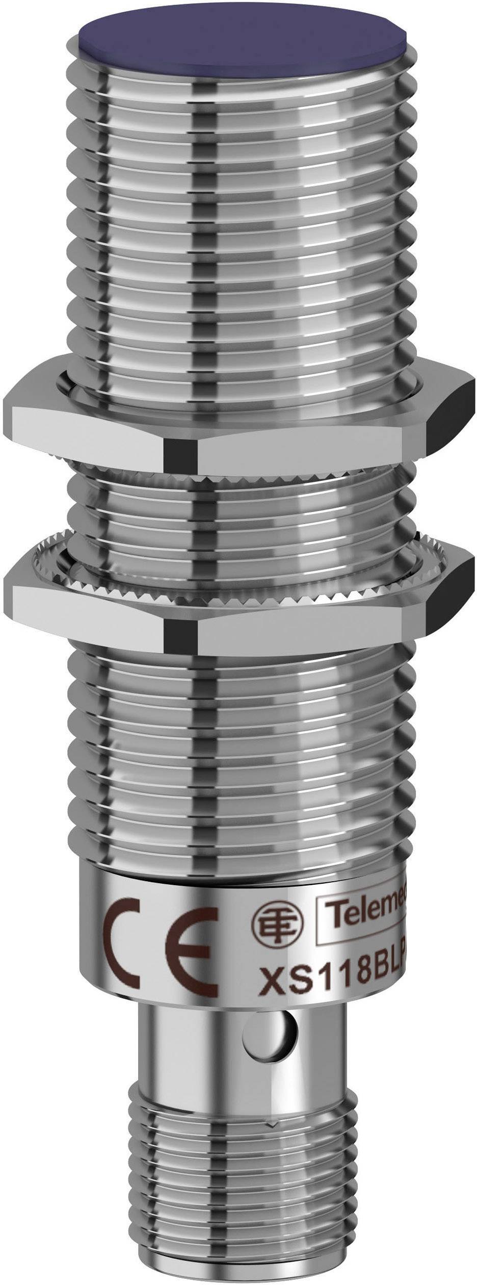 Telemecanique Induktiver Näherungsschalter M18 bündig PNP, Schließer, Digital XS118BLPAM12