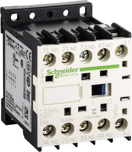Schneider Electric CA2KN31P7 Hilfsschütz 3 Schließer, 1 Öffner 1St.