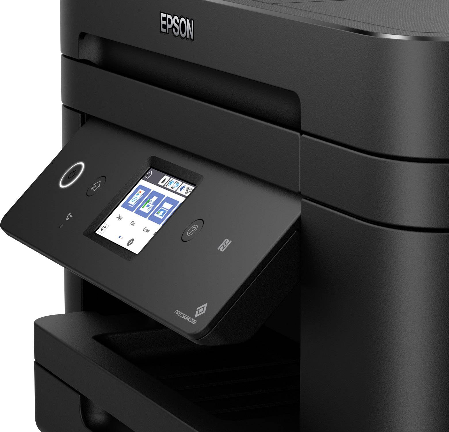 Epson WorkForce WF-2860DWF Multifunktionsdrucker Tintenstrahl Farbe A4 Drucker, Scanner, Kopierer, Fax LAN, WLAN, NFC, Duplex