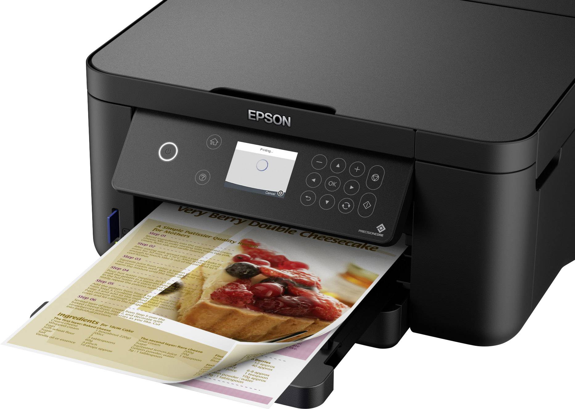 Epson Expression Home XP-5100 Multifunktionsdrucker Tintenstrahl Farbe A4 Drucker, Scanner, Kopierer WLAN, Duplex
