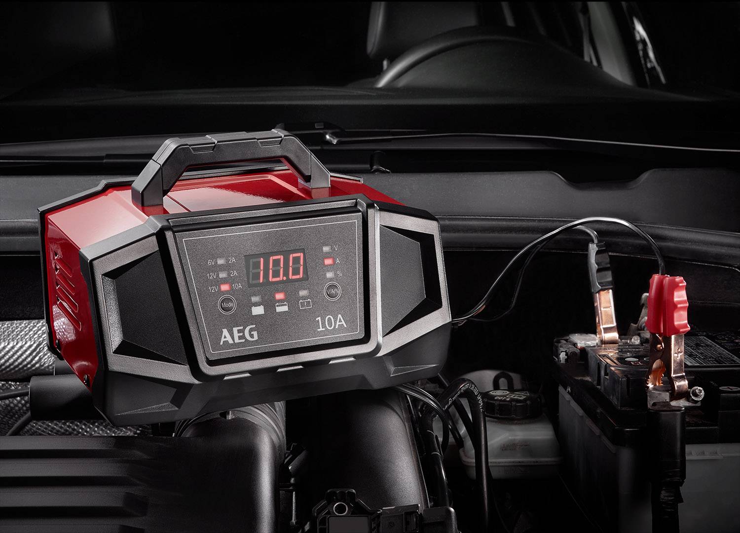 AEG Werk WM10 158008 Kfz-Ladegerät 2 A 10 A