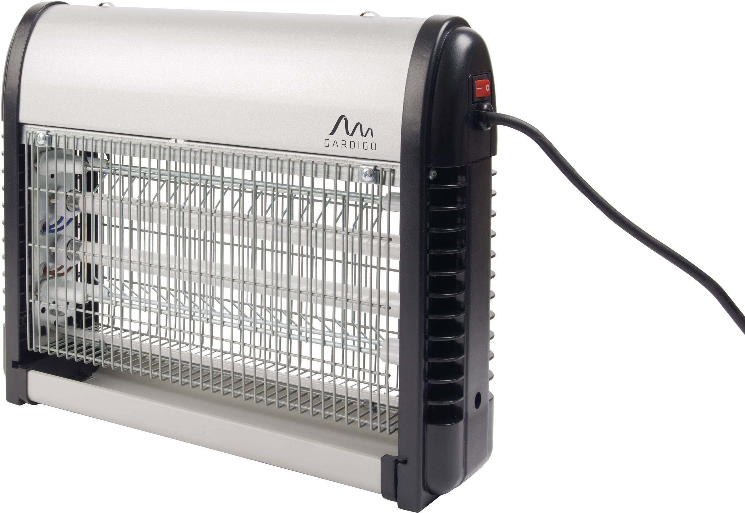 Gardigo Profi 62400 UV-Insektenfänger 16 W (B x H x T) 370 x 240 x 100 mm Schwarz, Silber 1 St.