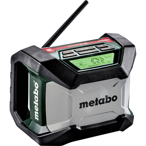 Metabo R 12-18 BT Baustellenradio UKW Bluetooth® Schwarz, Grün, Grau