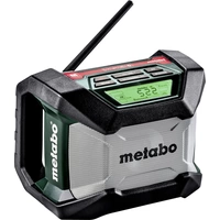 Metabo R 12-18 BT Baustellenradio UKW Bluetooth® Schwarz, Grün, Grau Metabo R 12-18 BT Baustellenradio UKW Bluetooth® Schwarz, Grün, Grau