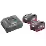 Metabo Basic-Set 2 x LiHD 5.5Ah 685122000 Werkzeug-Akku und Ladegerät 18V 5.5Ah LiHD Metabo Basic-Set 2 x LiHD 5.5Ah 685122000 Werkzeug-Akku und Ladegerät 18V 5.5Ah LiHD