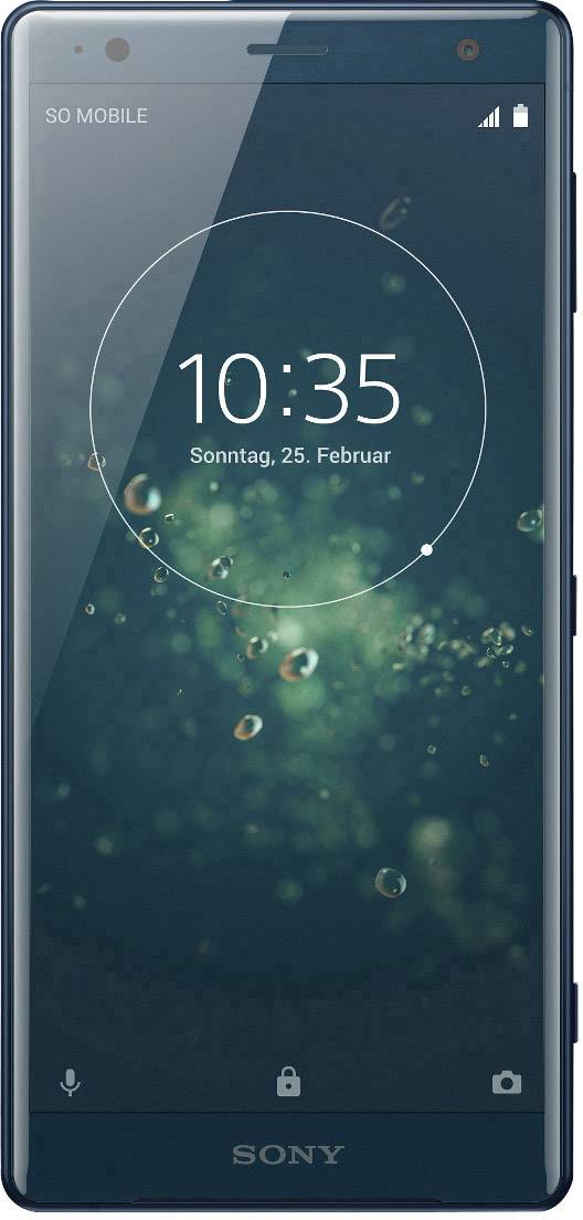 Sony Xperia XZ2 Smartphone 64 GB () Grün Android™ 8.0 Oreo Hybrid-Slot