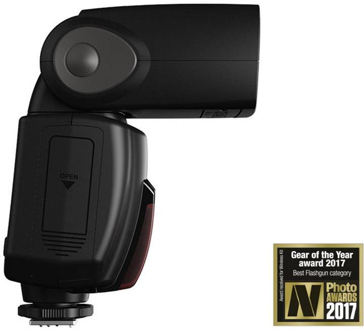 Hähnel Fototechnik Aufsteckblitz Modus 600RT Wireless Kit Passend für (Kamera)=Nikon Leitzahl bei ISO 100/50 mm=60