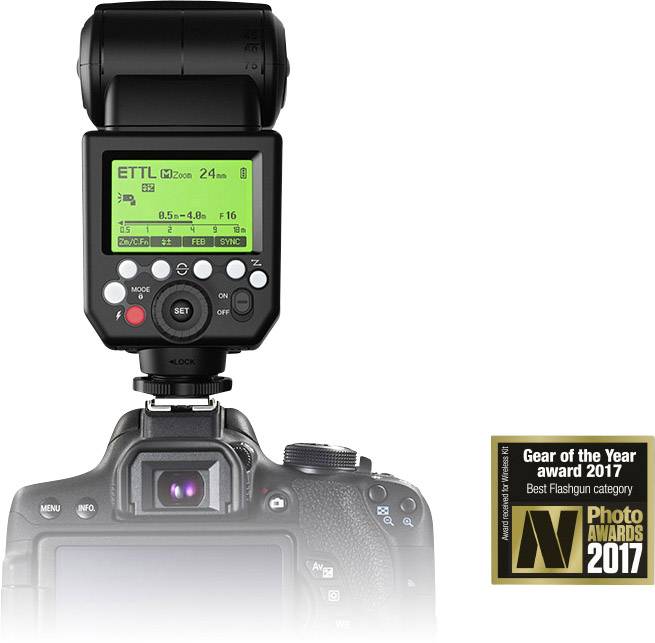 Hähnel Fototechnik Aufsteckblitz Modus 600RT Wireless Kit Passend für (Kamera)=Sony Leitzahl bei ISO 100/50 mm=60