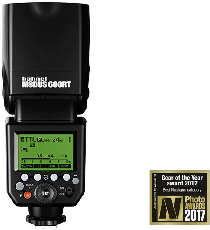 Hähnel Fototechnik Aufsteckblitz Modus 600RT Wireless Kit Passend für (Kamera)=Sony Leitzahl bei ISO 100/50 mm=60