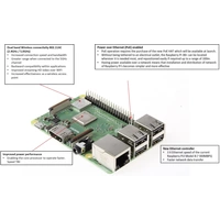 Raspberry Pi® 3 B+ 1GB 4 x 1.4GHz Raspberry Pi® 3 B+ 1GB 4 x 1.4GHz