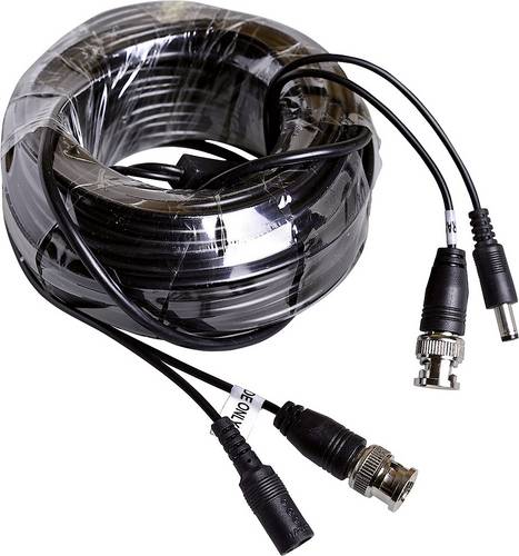 M-e modern-electronics 55322 Kamera, Video, Strom Verbindungskabel 20.00m Schwarz