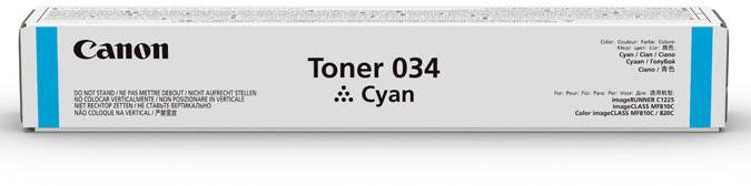 Canon Toner 034 Original Cyan 7300 Seiten 9453B001