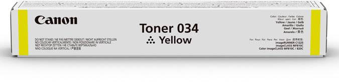Canon Toner 034 Original Gelb 7300 Seiten 9451B001