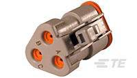 TE Connectivity Buchsengehäuse-Kabel DT Polzahl Gesamt 3 DT06-3S-E003