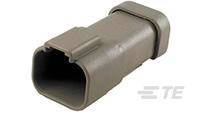 TE Connectivity Stiftgehäuse-Kabel DT Polzahl Gesamt 4 DT04-4P-CE01