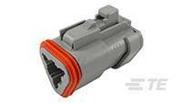 TE Connectivity Buchsengehäuse-Kabel DT Polzahl Gesamt 3 DT06-3S-CE01