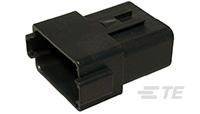 TE Connectivity Stiftgehäuse-Kabel DT Polzahl Gesamt 12 DT04-12PB 1 St.