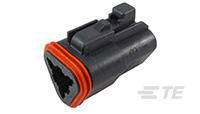TE Connectivity Buchsengehäuse-Kabel DT Polzahl Gesamt 3 DT06-3S-E004