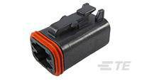 TE Connectivity Buchsengehäuse-Kabel DT Polzahl Gesamt 4 DT06-4S-E004