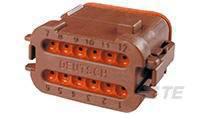 TE Connectivity Buchsengehäuse-Kabel DT Polzahl Gesamt 12 DT06-12SD-EP06 1St.