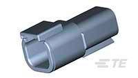 TE Connectivity Stiftgehäuse-Kabel DTMH Polzahl Gesamt 4 DTMH04-4PA 1St.