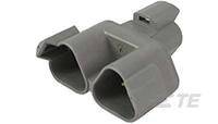 TE Connectivity Stiftgehäuse-Kabel DT Polzahl Gesamt 3 DT04-3P-P007 1St.