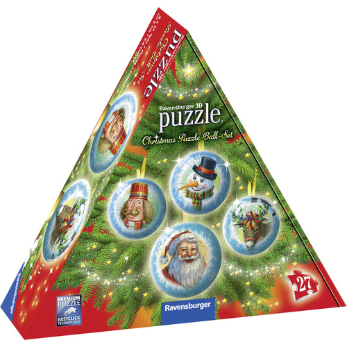 Ravensburger Christmas Puzzle-Ball Set 3D Puzzle 11678
