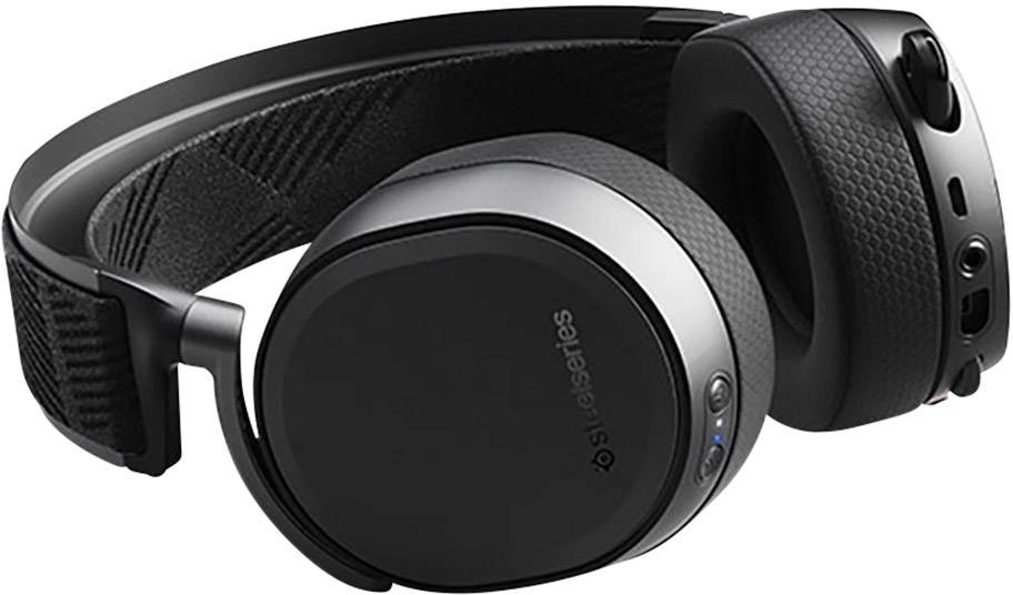 Steelseries Arctis Pro Wireless Gaming Headset Bluetooth, USB, 3.5 mm Klinke schnurlos Over Ear Sch