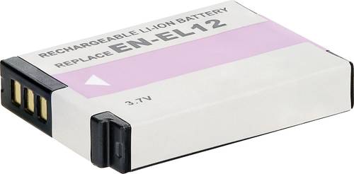 EN-EL12 Kamera-Akku ersetzt Original-Akku EN-EL12 3.7 V 980 mAh